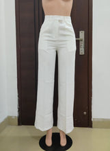 Load image into Gallery viewer, Casual High Waisted Wide Leg Pants
