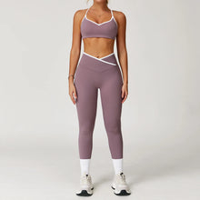 Load image into Gallery viewer, Peyton Two Piece Leggings Yoga Set