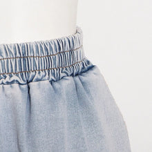 Load image into Gallery viewer, Denim Wide Leg Denim Pants Sets