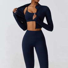 Load image into Gallery viewer, Dior Seamless Long Sleeve Yoga Set