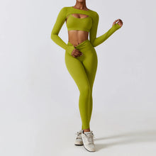 Load image into Gallery viewer, Dior Seamless Long Sleeve Yoga Set