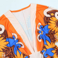 Load image into Gallery viewer, Paisley Geometrical  Ruched Deep V-neck Bodycon Dress