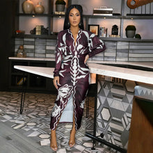 Load image into Gallery viewer, Paisley Geometrical  Ruched Deep V-neck Bodycon Dress