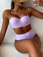 Load image into Gallery viewer, Chain Strap Bikinis