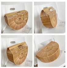 Load image into Gallery viewer, Handmade Bamboo Beach Bags