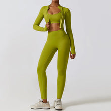 Load image into Gallery viewer, Dior Seamless Long Sleeve Yoga Set
