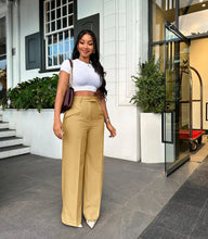 Load image into Gallery viewer, Casual High Waisted Wide Leg Pants