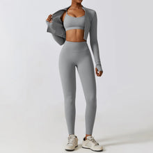 Load image into Gallery viewer, Dior Seamless Long Sleeve Yoga Set