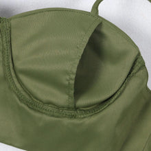 Load image into Gallery viewer, Crop Camisole and High Waisted Drawstring Wide Leg Pants Set