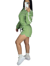 Load image into Gallery viewer, Trendy Two Piece Short Set Tracksuit