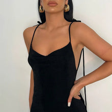 Load image into Gallery viewer, Nataliah Backless Maxi Dress