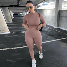 Load image into Gallery viewer, Tina Bodycon Two Piece Leggings Set