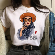 Load image into Gallery viewer, Fashion Summer Tops T Shirt Women Tshirt New Vogue Tshirt  Graphic Tee Cute Women T-shirt Female Tee Shirt  90s Girls Tee Tshirt