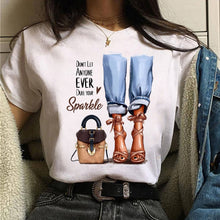 Load image into Gallery viewer, Fashion Summer Tops T Shirt Women Tshirt New Vogue Tshirt  Graphic Tee Cute Women T-shirt Female Tee Shirt  90s Girls Tee Tshirt