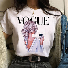 Load image into Gallery viewer, Fashion Summer Tops T Shirt Women Tshirt New Vogue Tshirt  Graphic Tee Cute Women T-shirt Female Tee Shirt  90s Girls Tee Tshirt