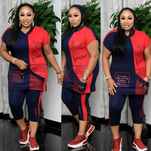 Load image into Gallery viewer, New African Clothes For Women Two Piece Sets Long Tops And Pants Matching Set Mesh Patchwork Tracksuit Set Plus Size 4XL 3XL