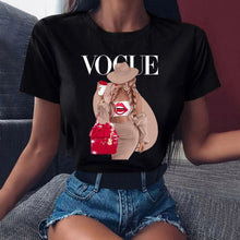 Load image into Gallery viewer, Fashion Summer Tops T Shirt Women Tshirt New Vogue Tshirt  Graphic Tee Cute Women T-shirt Female Tee Shirt  90s Girls Tee Tshirt
