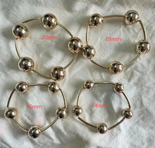 Load image into Gallery viewer, Adriana Gold Bubble Stacked Bracelet

