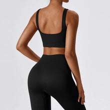 Load image into Gallery viewer, Seamless Ribbed High Waist Gym Set
