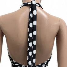 Load image into Gallery viewer, Gabrielle Halterneck Backless Polka Dot Bodysuit

