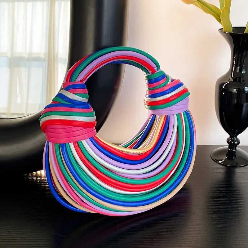 Rainbow Noodles Shaped Bag