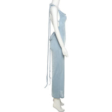 Load image into Gallery viewer, Nataliah Backless Maxi Dress
