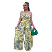 Load image into Gallery viewer, Spaghetti Strap Pleated Jumpsuit

