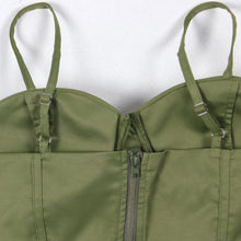 Load image into Gallery viewer, Crop Camisole and High Waisted Drawstring Wide Leg Pants Set
