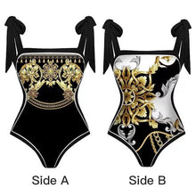 Load image into Gallery viewer, Xena Gladiator Print Reversible Swimsuit
