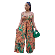 Load image into Gallery viewer, Spaghetti Strap Pleated Jumpsuit
