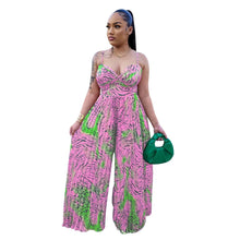 Load image into Gallery viewer, Spaghetti Strap Pleated Jumpsuit
