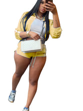 Load image into Gallery viewer, Trendy Two Piece Short Set Tracksuit
