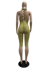 Load image into Gallery viewer, Gabrielle Halterneck Backless Polka Dot Bodysuit
