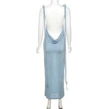 Load image into Gallery viewer, Nataliah Backless Maxi Dress
