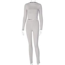 Load image into Gallery viewer, Tina Bodycon Two Piece Leggings Set
