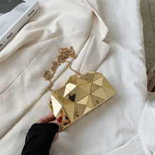 Load image into Gallery viewer, Fashion Geometric &amp; Box Mini Clutch
