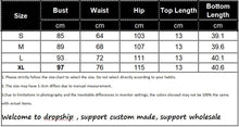 Load image into Gallery viewer, Women Two Pieces Set Cold Shoulder Cropped Top and Hollow Out Multi-layer Hem Skirt Sets
