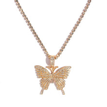Load image into Gallery viewer, Butterfly Tennis Necklace

