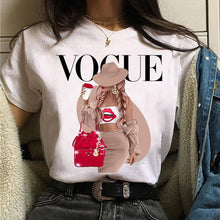 Load image into Gallery viewer, Fashion Summer Tops T Shirt Women Tshirt New Vogue Tshirt  Graphic Tee Cute Women T-shirt Female Tee Shirt  90s Girls Tee Tshirt
