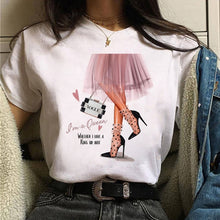 Load image into Gallery viewer, Fashion Summer Tops T Shirt Women Tshirt New Vogue Tshirt  Graphic Tee Cute Women T-shirt Female Tee Shirt  90s Girls Tee Tshirt
