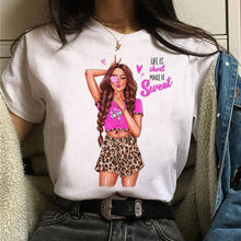 Load image into Gallery viewer, Fashion Summer Tops T Shirt Women Tshirt New Vogue Tshirt  Graphic Tee Cute Women T-shirt Female Tee Shirt  90s Girls Tee Tshirt
