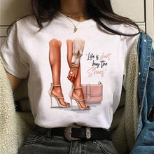 Load image into Gallery viewer, Fashion Summer Tops T Shirt Women Tshirt New Vogue Tshirt  Graphic Tee Cute Women T-shirt Female Tee Shirt  90s Girls Tee Tshirt
