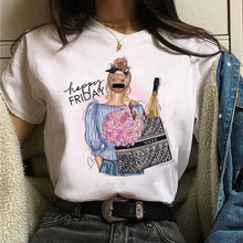 Load image into Gallery viewer, Fashion Summer Tops T Shirt Women Tshirt New Vogue Tshirt  Graphic Tee Cute Women T-shirt Female Tee Shirt  90s Girls Tee Tshirt
