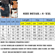 Load image into Gallery viewer, Women Sexy Black PU Leather Pencil Bodycon Skirt Clubwear Double Zipper High Waist Mini Short Skirt Belt Skirt
