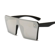 Load image into Gallery viewer, MaKayla Oversized Square Mirror Sunglasses
