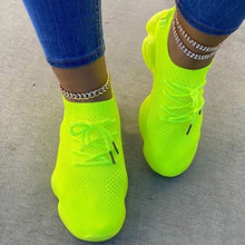 Load image into Gallery viewer, Solid Cross Tie Sneakers
