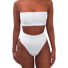 Load image into Gallery viewer, Bandeau Top Two Piece Bikini
