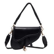 Load image into Gallery viewer, Arianna Saddle Shape Cross Body Handbag
