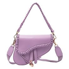 Load image into Gallery viewer, Arianna Saddle Shape Cross Body Handbag
