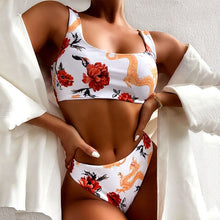 Load image into Gallery viewer, Two Piece Dragon Bikini
